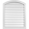 Ekena Millwork Arch Top Surface Mount PVC Gable Vent w/ 2"W x 2"P Brickmould Sill Frame, 26"W x 30"H GVPAR26X3003SN - alternate 1